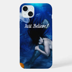 Just Believe Sleeping Mermaid iPhone Case