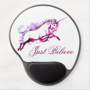 Just Believe Unicorn Gel Mousepad