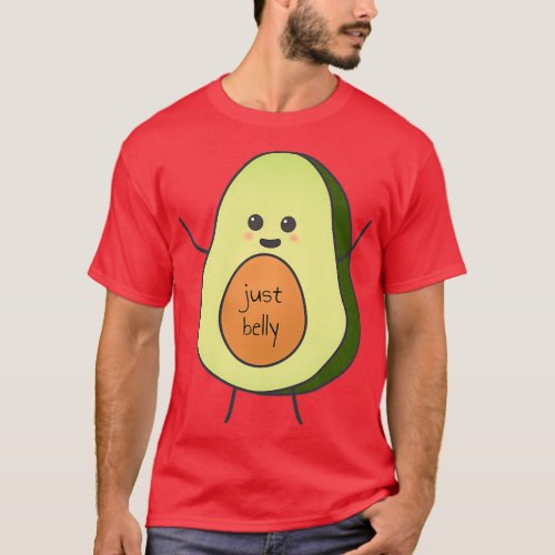 Just Belly Cute Avocado kids friend T_Shirt