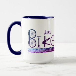 "Just Bike" Graffiti from Bike Parts & Tire Tracks Mug