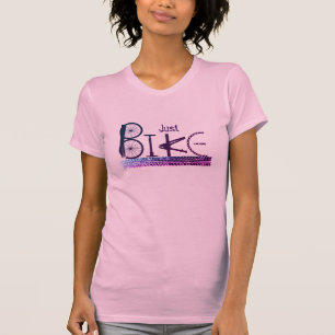 "Just Bike" Graffiti from Bike Parts & Tire Tracks T-Shirt