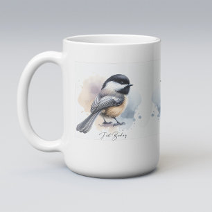 Just Birding Black Cap Chickadee Coffee Mug