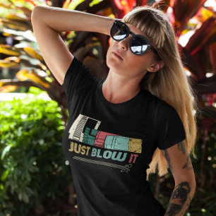 Just Blow It - Funny Video Game T-Shirt