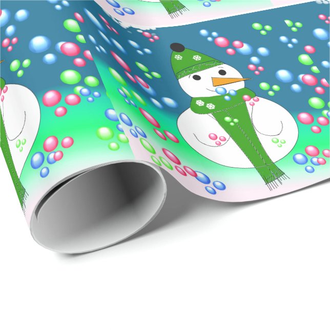 Just Blowing Bubbles Wrapping Paper (Roll Corner)