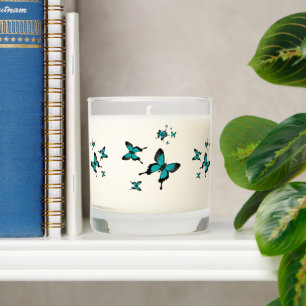Just Blue Butterflies Everywhere Scented Candle