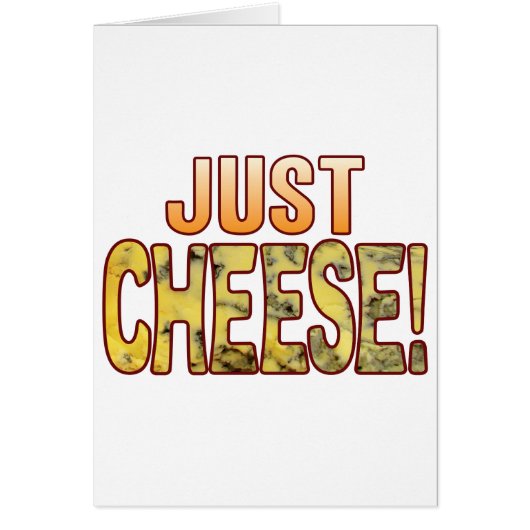 Just Blue Cheese Cards (Front)