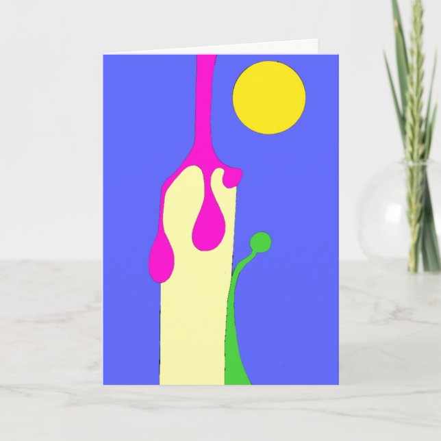 JUST BOUGHT A NEW CANDLE - Art Card (Front)