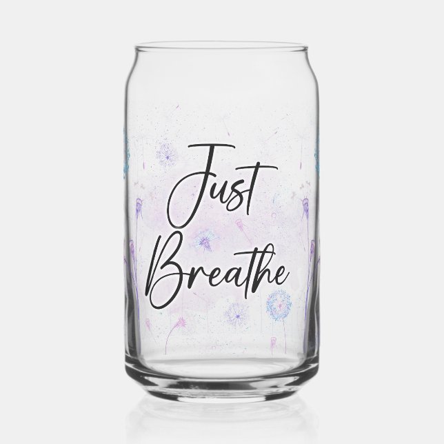 Just Breath Can Glass (Left)