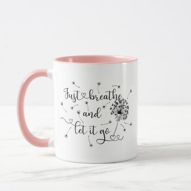 Just Breath Mug (Left)