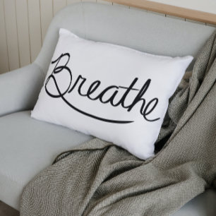 Just Breathe Accent Pillow