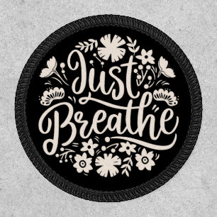 Just breathe deep breath reminder patch
