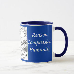 Just Breathe...Humanist coffee mug