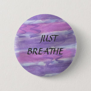 Just Breathe Mantra Button