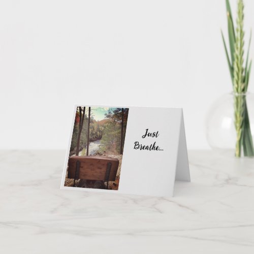 Just Breathe Notecards