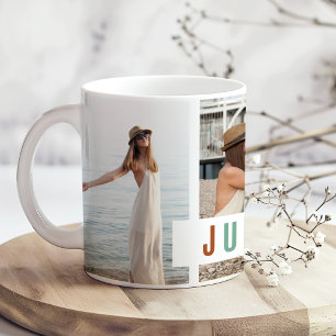 "Just Breathe" Photo Collage Gift Coffee Mug