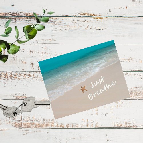 Just Breathe Postcard