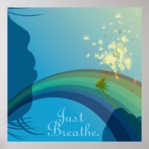 just breathe poster
