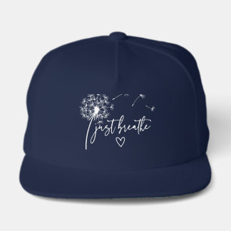 Just Breathe & Repeat Snap Back Hat