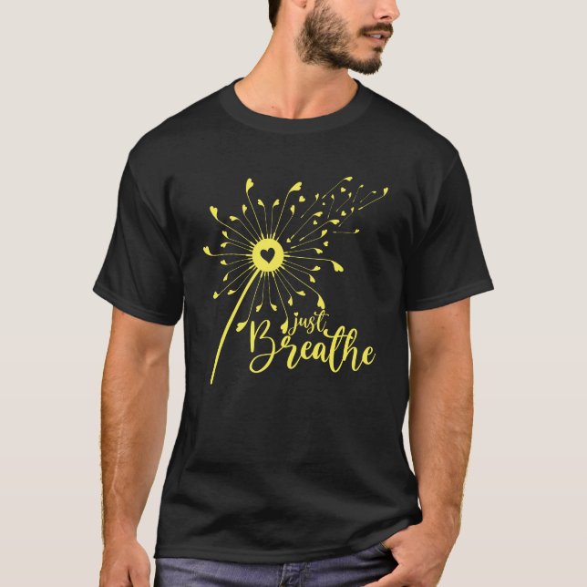  Just Breathe T shirt (Front)
