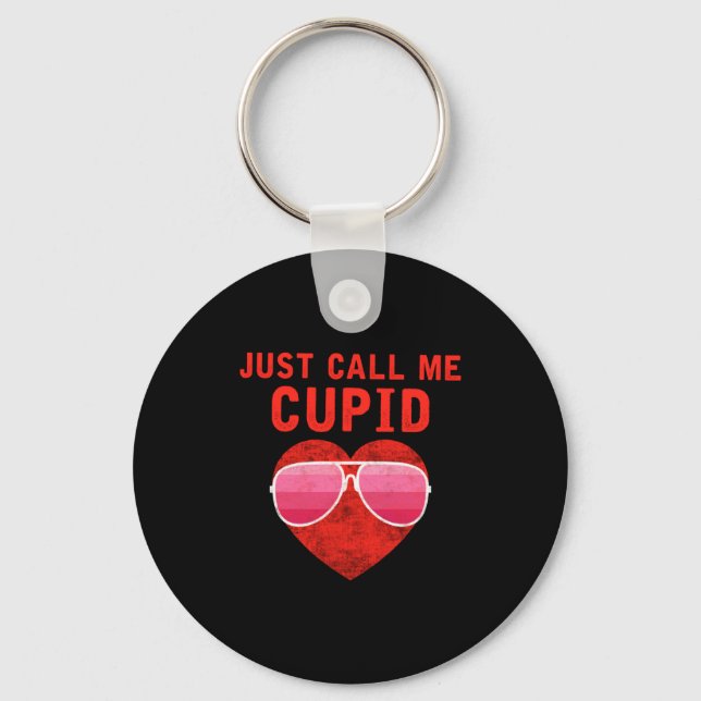 Just Call Me Cud Valentines Day Couple Cute 2  Keychain (Front)