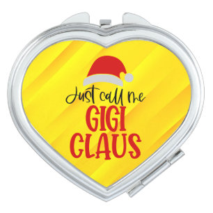 Just Call Me Gigi Claus-56374 Compact Mirror