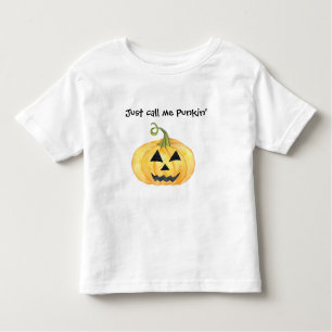 Just Call Me Punkin' Jack O'lantern Toddler T-shirt