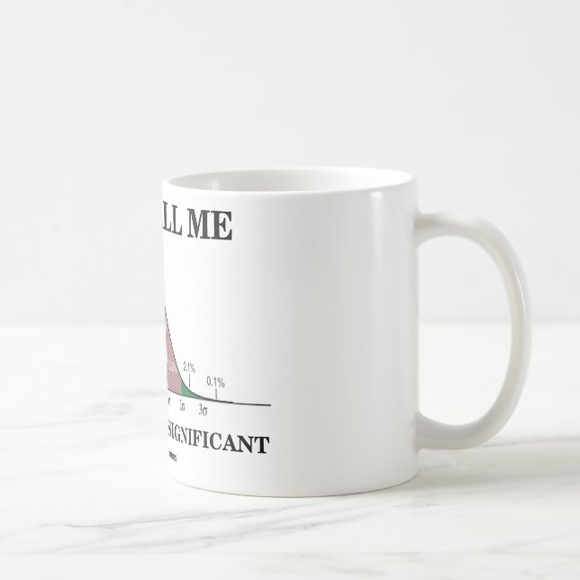 Just Call Me Statistically Significant Coffee Mug (Right)