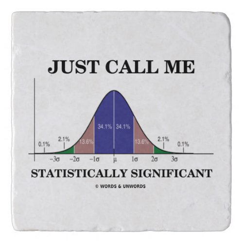 Just Call Me Statistically Significant Stats Humor Trivet