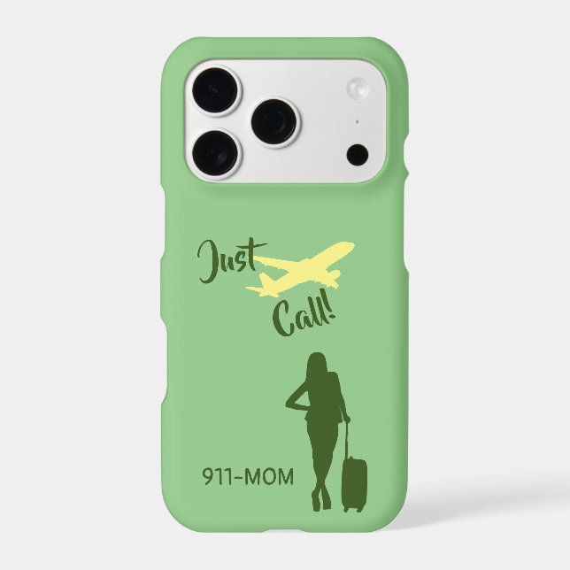 Just Call - Personalize It Iphone Case (Back)