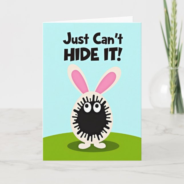 Just Cant Hide It Emotion Card (Front)