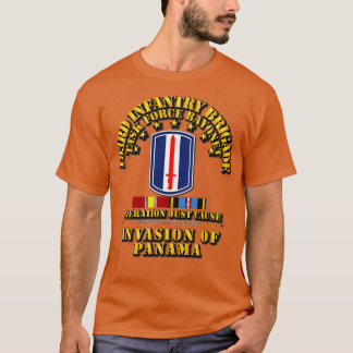 Just Cause 193rd Infantry Bde w Svc Ribbons T-Shirt