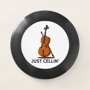 Just Cellin Cellist Performance Music Cello Wham-O Frisbee