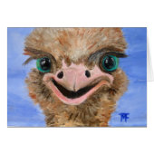 Just checkin' - Geeting Card (Front Horizontal)