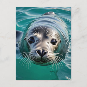 Just Checking in on You Keeping in Touch Postcard