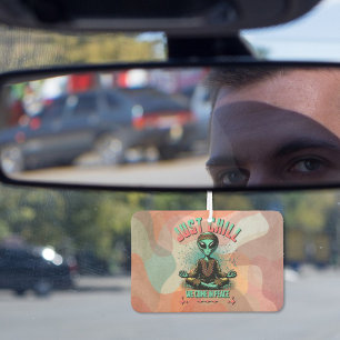 Just Chill, We Come in Peace Air Freshener