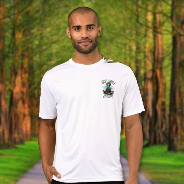 Just Chill, We Come in Peace T-Shirt (Creator Uploaded)