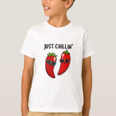 red hot chilli pepper with flame T-Shirt