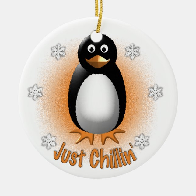 Just Chillin Ornament (Front)
