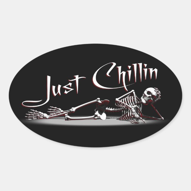 Just Chillin Stickers (Front)