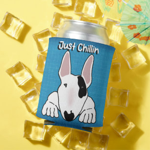 Just chillin with your favorite dog can cooler