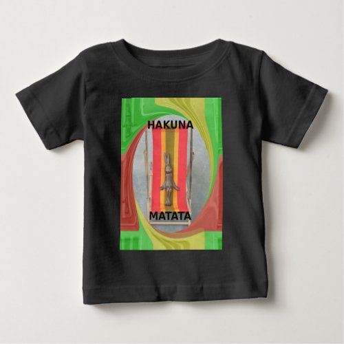 Just Chilling Hakuna Matata summer time Baby T_Shirt