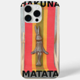 Just Chilling Hakuna Matata summer time iPhone 15 Pro Max Case