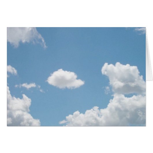 Just Clouds #1 Cards (Front Horizontal)