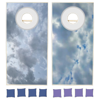 Just Clouds Cornhole Set
