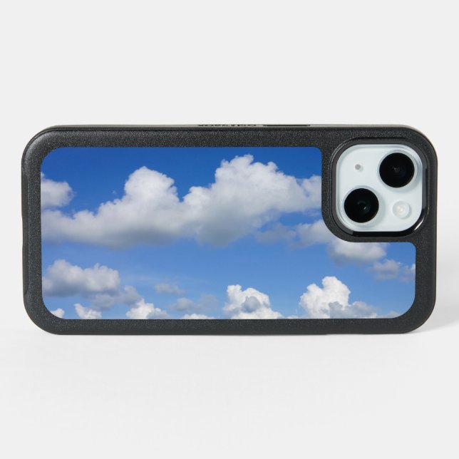 Just Clouds iPhone 15 Case (Back Horizontal)