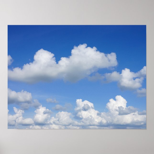 Just Clouds Poster (Front)