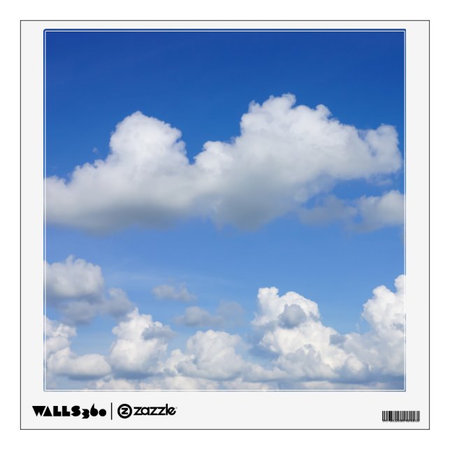 Just Clouds Wall Decal (Front)
