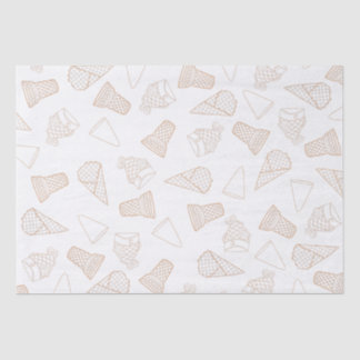 Just Cones Orange Tissue Paper