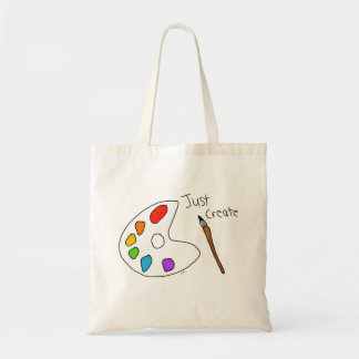 "Just Create" Tote Bag