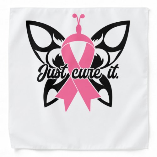 Just Cure It Breast Cancer Awareness Bandana